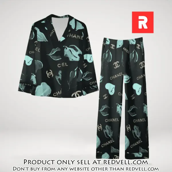 Trending luxury chanel satin pajama set pjs1040 rv5548302